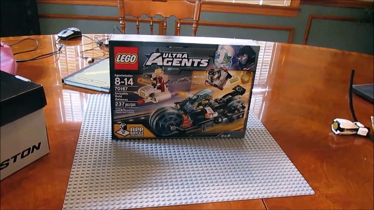 Lego Ultra Agents Invisable Gold GetAway