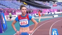 Универсиада 2015. Виктория Зябкина. Легкая атлетика. 200 метр. Финал.