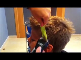 CORTE FÁCIL  A PEINE MÁQUINA en 5 minutos