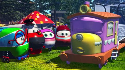 Trains The Ghosts (Train cartoon) no titles Episode 8