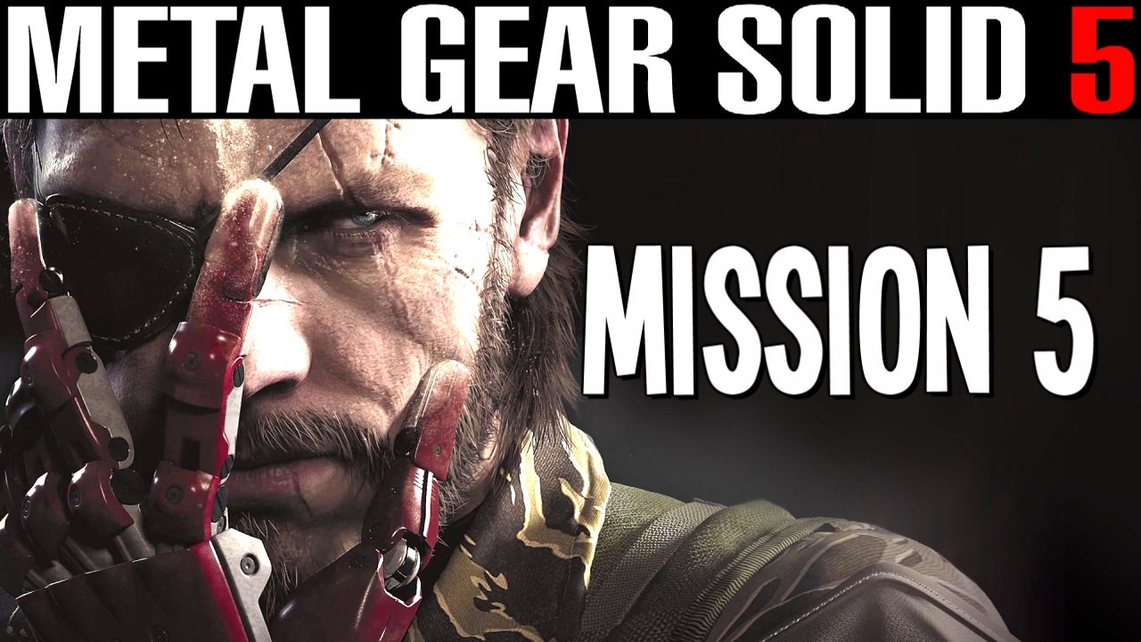 Metal Gear Solid 5: Mission 5 Over the Fence - PS4 Gameplay Walkthrough