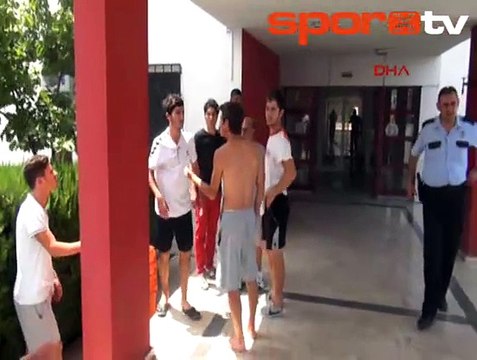 Antalyaspor tesislerinde yangın şoku!