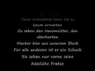 Die Glatze von Hausmeister Atze - lustige Geschichte (schwarzer Humor, Hörspiel - Gedicht)