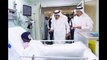Saudi Arabia King Salman visits site of Crane Collapse in Mekkah and then he met survivers