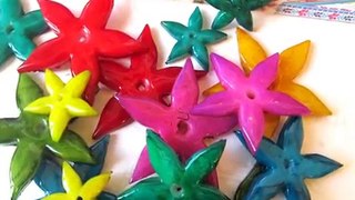 How to make beautiful faux glass beads with polymer clay-fimo כיצד להכין חרוזים דמוי זכוכית