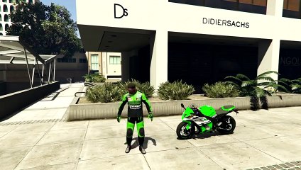 GTA 5 Kawasaki Ninja ZX-10R 2015 - Grand Theft Auto V Mod PC