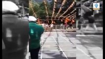 Latest Footage  Landslide at Gurdwara Manikaran Sahib  Multiple casualties