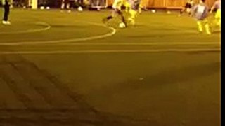 Night time Futbol match in London