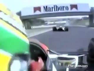 Αyrton Senna onboard Hungary start 1992 Great sound and camera