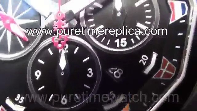 Swiss replica watches replica Corum Admiral#039s Cup 48 PVD Black Dial A7753 sku2062