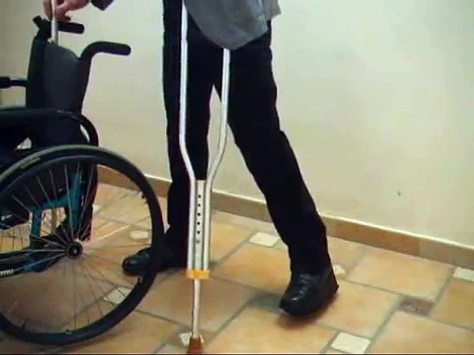 Leg braces silla y muletas