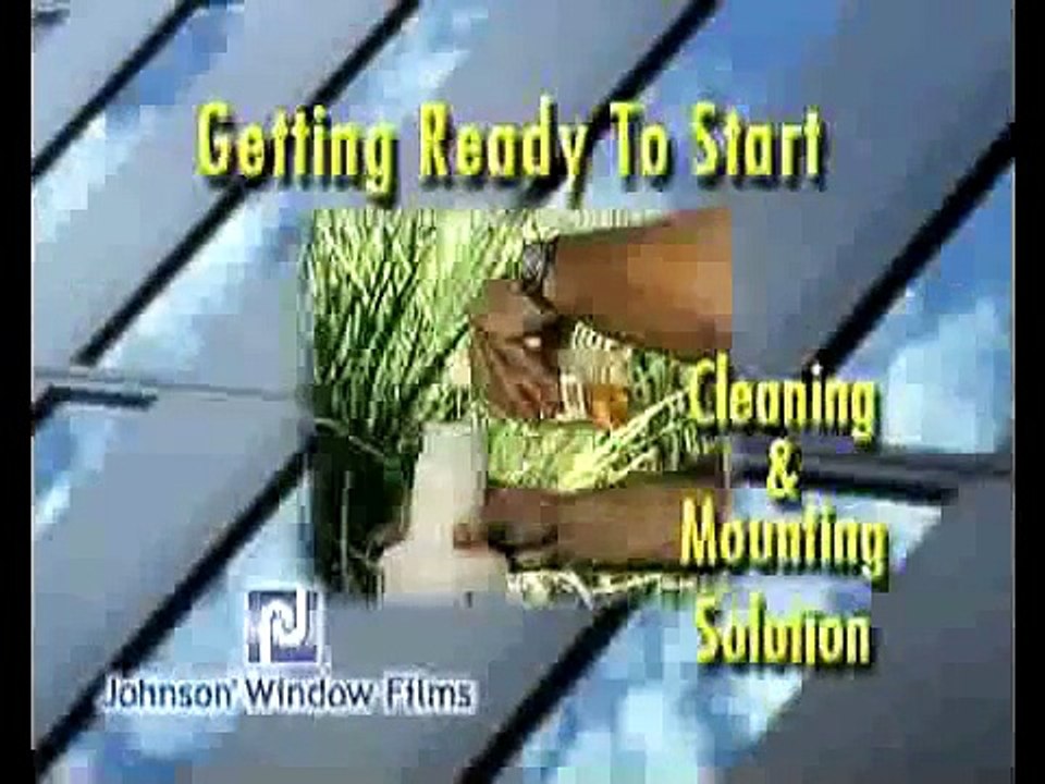 Safety film installation from DVD part 1