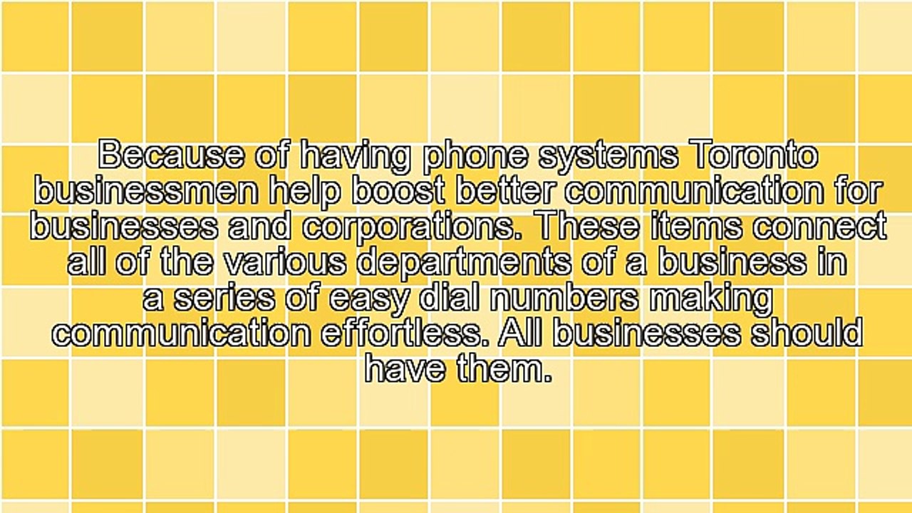 Advantages Of Small Business Phone Systems Toronto