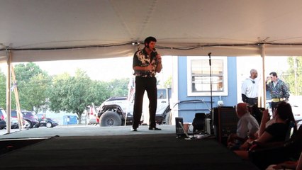 Jack Gatto sings 'Polk Salad Annie' Elvis Week 2015