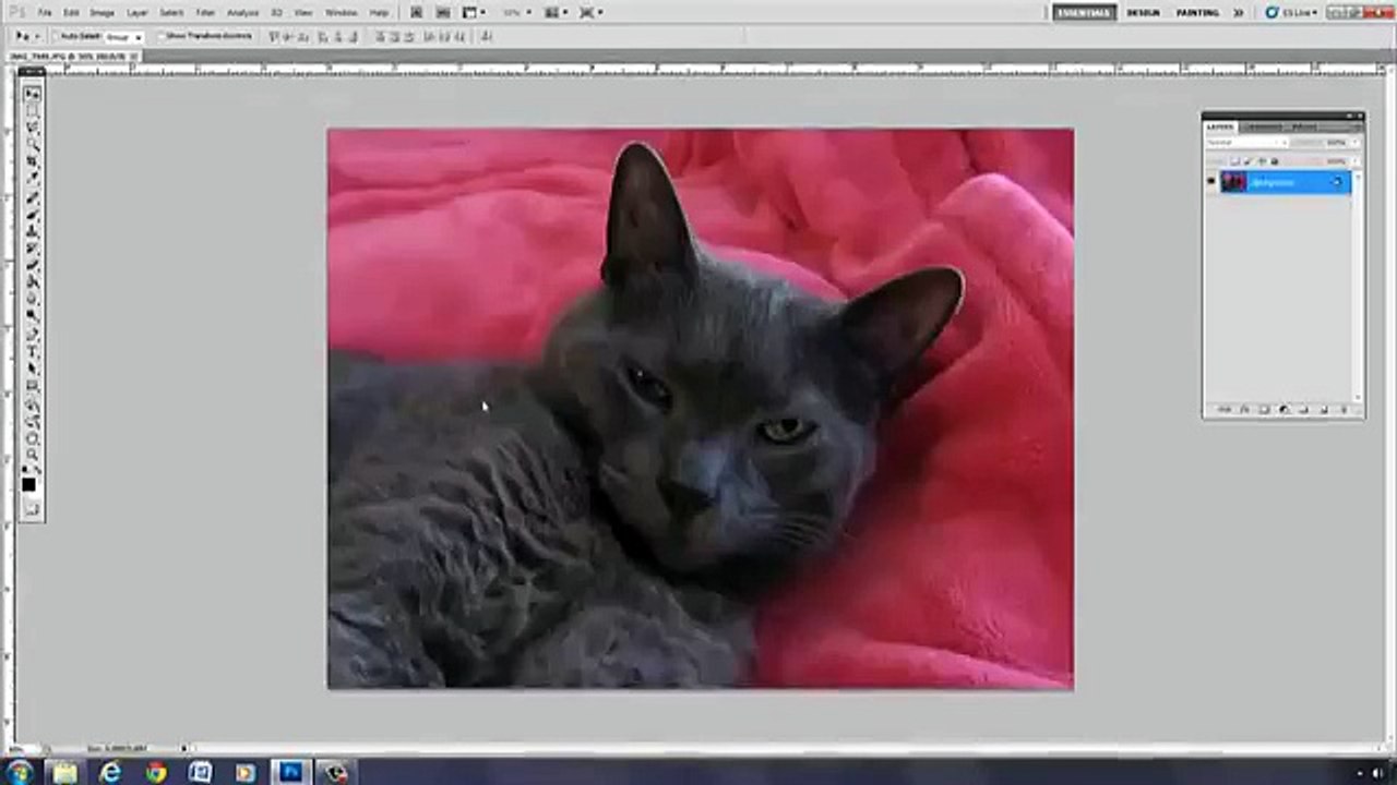 beginners photoshop 001 workspace