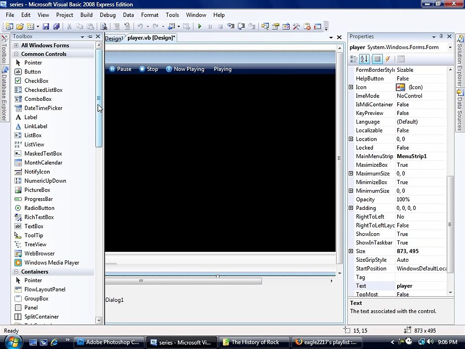 Visual Basic 2008 Advanced Media Player (Part 2)