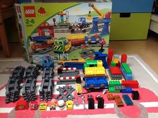 lego duplo 5609 pociag towarowy