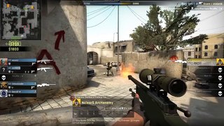 ArcHenemy Cs go 1 vs 5  Teamkill