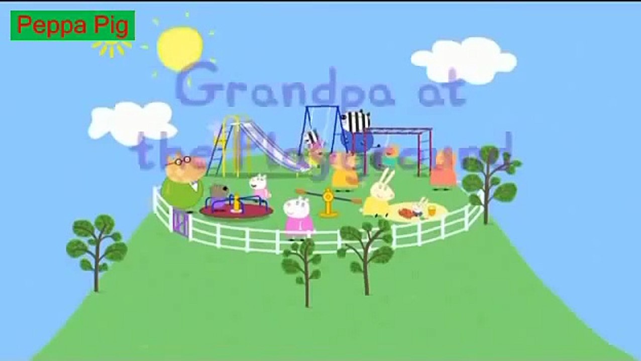 Peppa Pig - Grandpa at the Playground Series 3 Episode 22 (English) - video Dailymotion