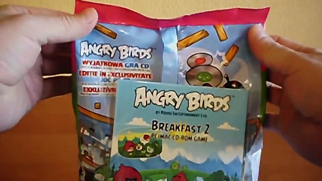 2014 Nestlé Poland Angry Birds Breakfast 2 Game in Cereal Promo Pack
