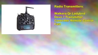 Walkera Qr Ladybird Devo 7 Transmitter Controller Remote Control Fast