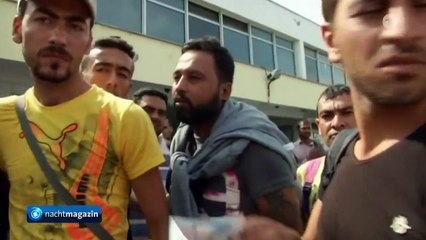 We want to go to Germany – Die unendliche Geschichte – Nachrichten (11/16) 04.09.2015 Nachtmagazin