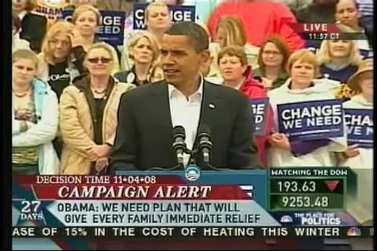 Obama gives speech on Education, Alternative Energy, Tax Cuts, and the economy (Part 1 of 2)
