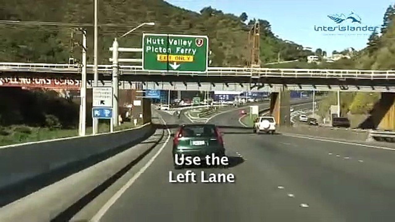Driving Directions to Interislander's Wellington Terminal from the North on SH1