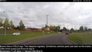 BRY3527 Calgary bad driver