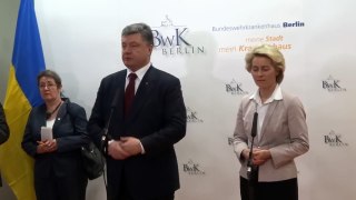 Жена Порошенко пукнула на официальном приёме,немцы в шоке