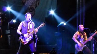 Trivium - Intro Snøfall / Silence in the Snow - live @ Z7, Pratteln 10.8.2015 - new song