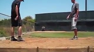 Baseball Practice ~A Bullpen Workout with one of My Pitchers