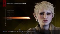 Dragon Age Inquisition Character Creation Female Elf Sliders