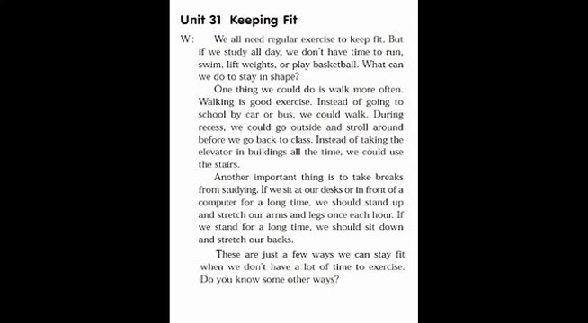 Listening Practice through Dictation full || Listening Practice through Dictation 2 Unit 31-35