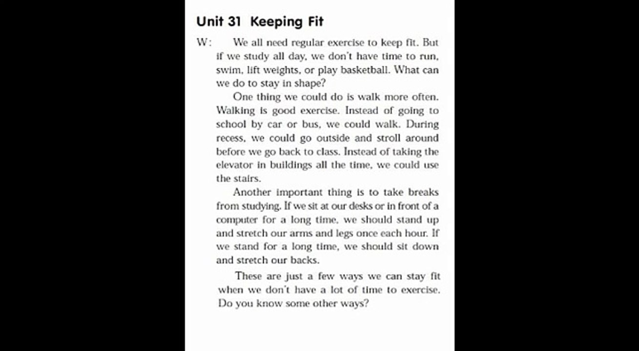 Listening Practice through Dictation full || Listening Practice through Dictation 2 Unit 31-35