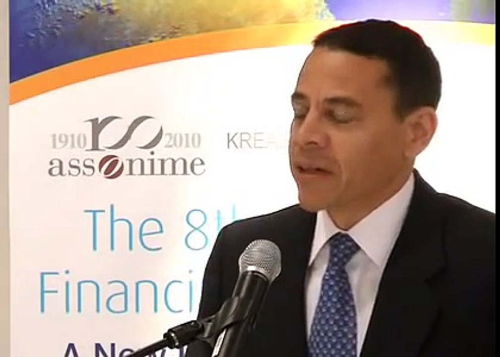 U.S. Ambassador to the EU addressed the European Financial Services Conference in Brussels