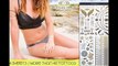 Metallic Tattoos Gold, Silver, Black & Blue, Best Temporary Color Body Tattoos