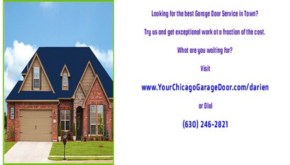 Garage Door Repairs, Service and Installations in Darien, IL