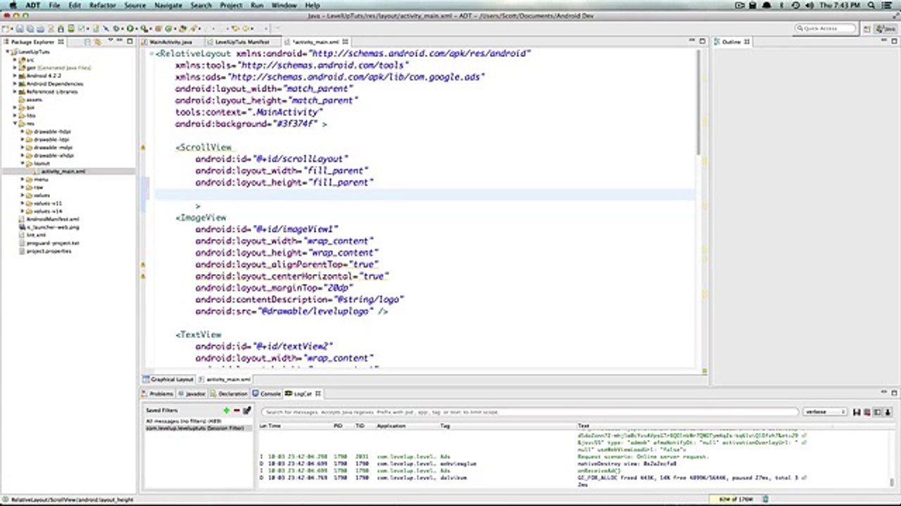 Android Development Tutorials How To Add Admob Ads To Make Money On Android Part 3
