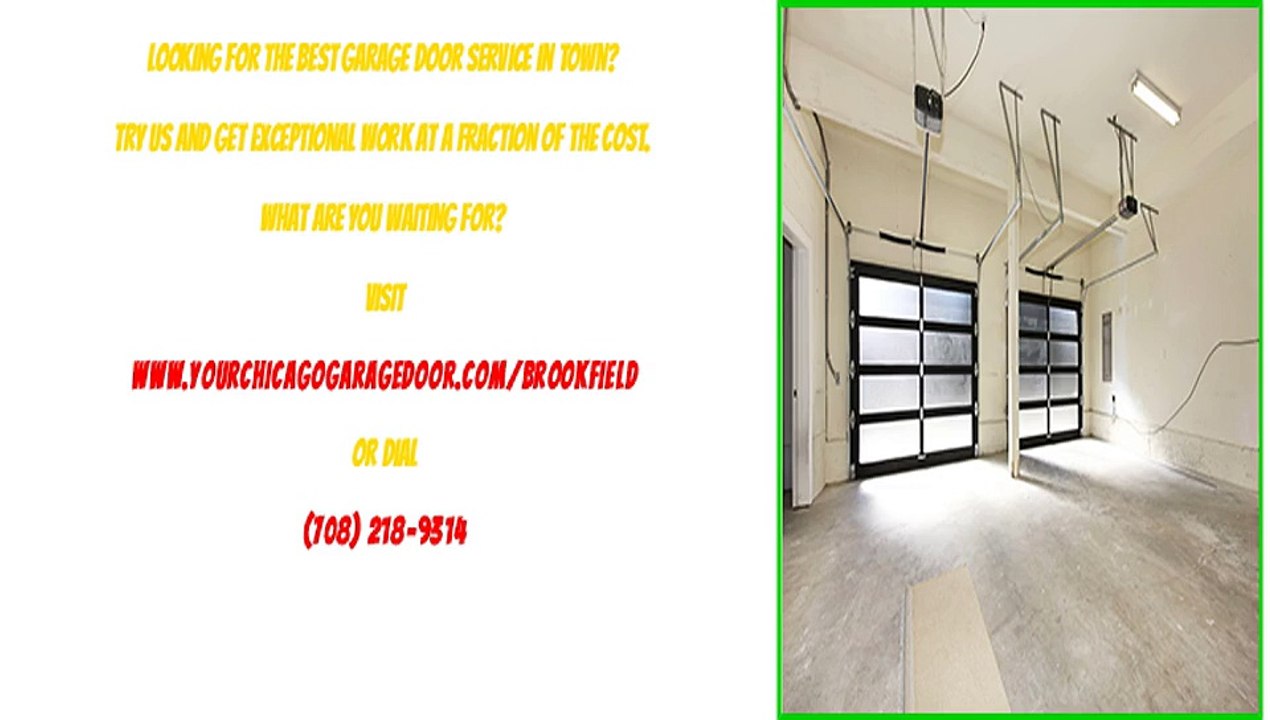 Garage Door Repairs, Service and Installations in Brookfield, IL
