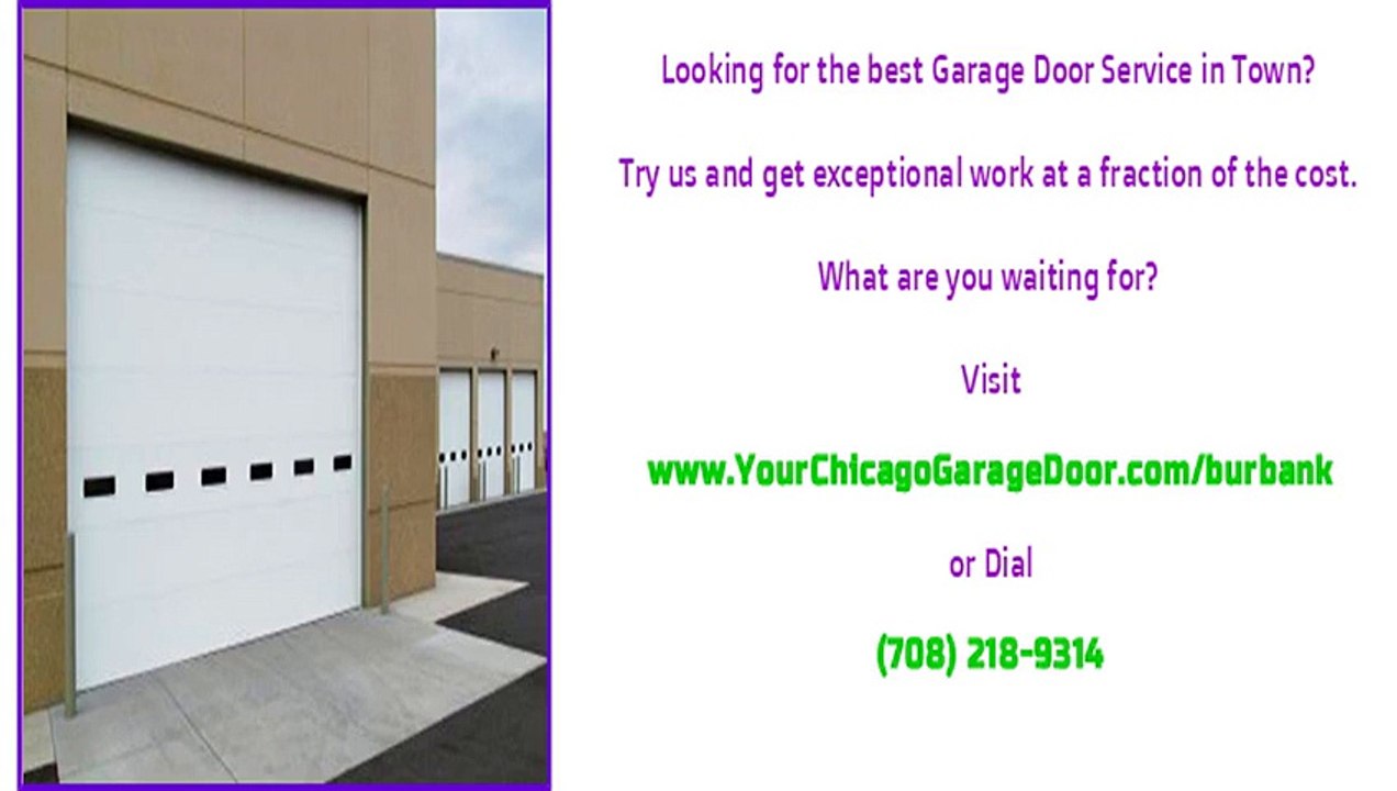 Burbank, IL Garage Door Repairs, Service and Installations