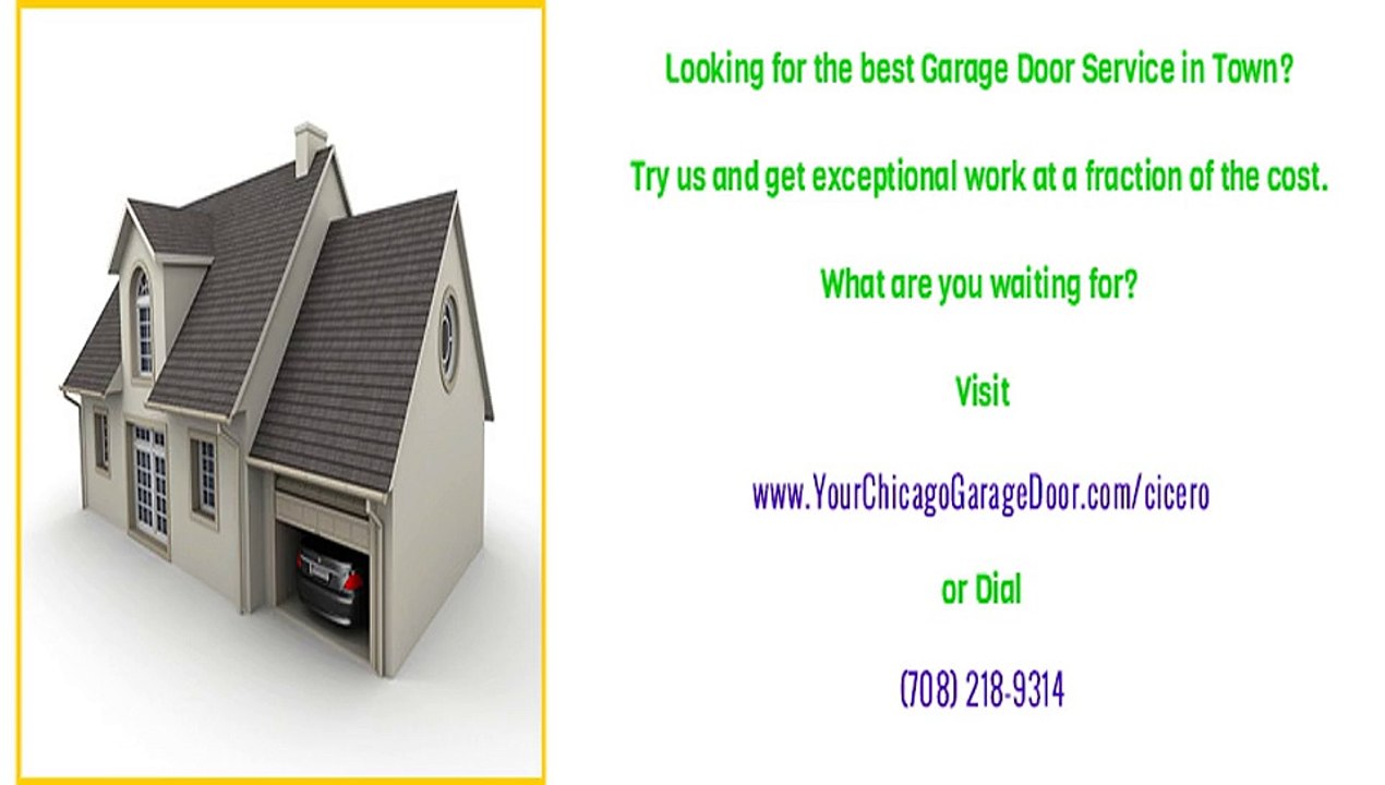Garage Door Repairs, Service and Installations in Cicero, IL