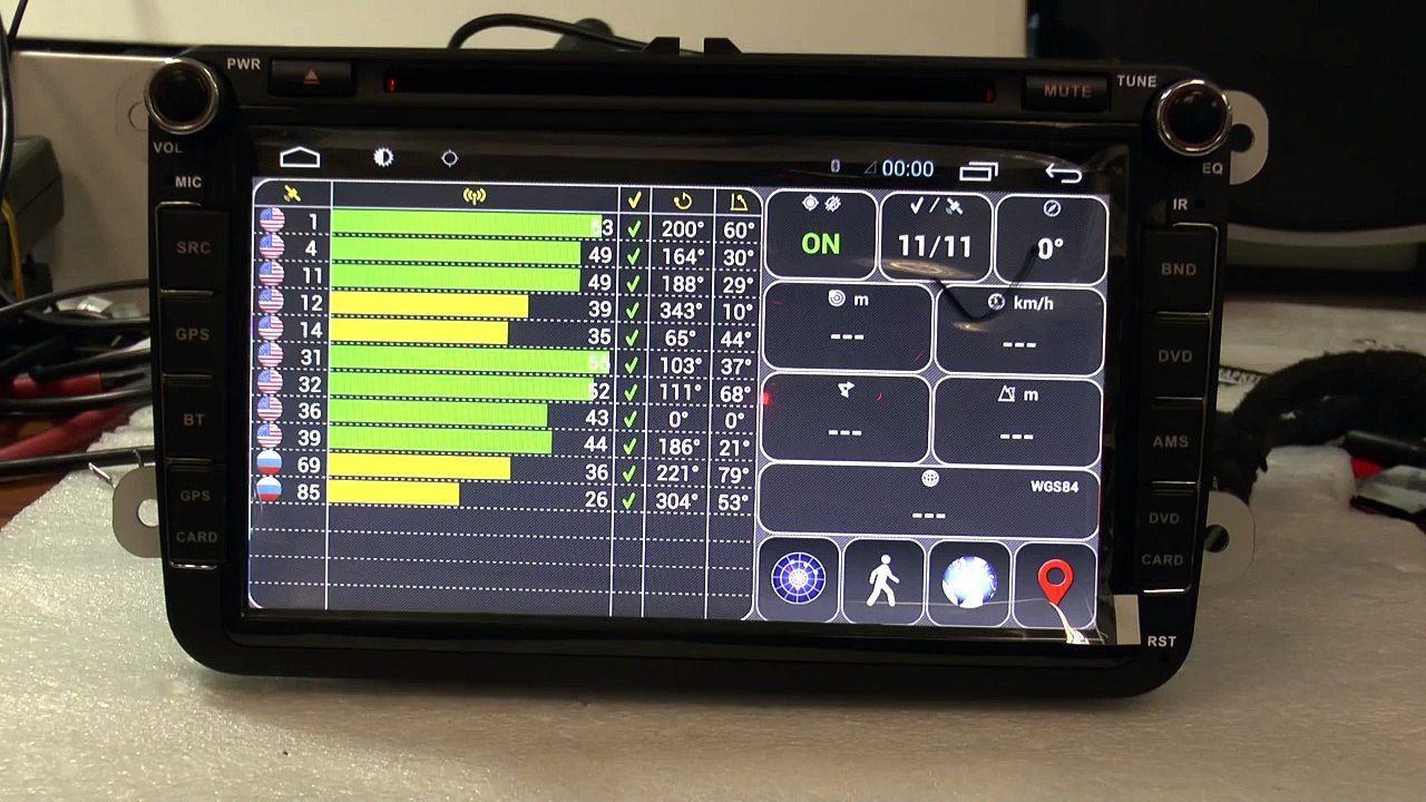 тест GPS и GPS+ГЛОНАСС приемников Redpower CarPad3