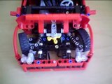 Lego(r) Technic Small Red RC Racecar   instructions