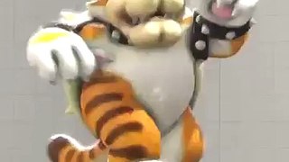 leaked footage of Dance Dance Revolution: Mario Mix 2-Funny animal