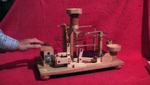 Rolling ball marble machine 