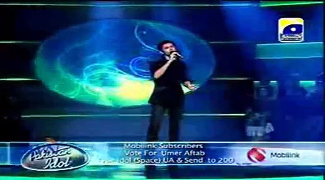 Pakistan Idol Episode 15, Umer Aftab "Khamaaj" Pakistan Idol Gala Round 24 January 2014