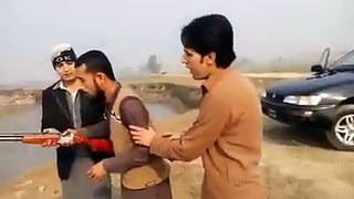 Pathan operated gun first time