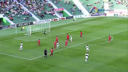 Elche CF vs Gimnàstic de Tarragona 1-0 highlight and all goals 12.09.2015