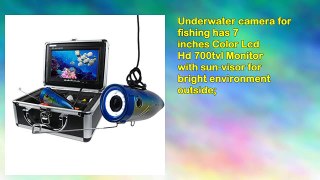 Uniclife Fishing Video Camera Underwater with 7 inches Color Lcd